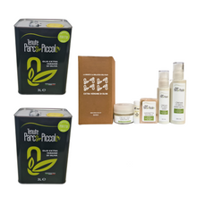 Carica l'immagine nel visualizzatore di Gallery, 2 Latte Olio EVO da 3 L e 1 EVO Beauty Box Donna
