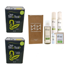 Carica l'immagine nel visualizzatore di Gallery, 2 Latte Olio EVO da 3 L e 1 EVO Beauty Box Uomo